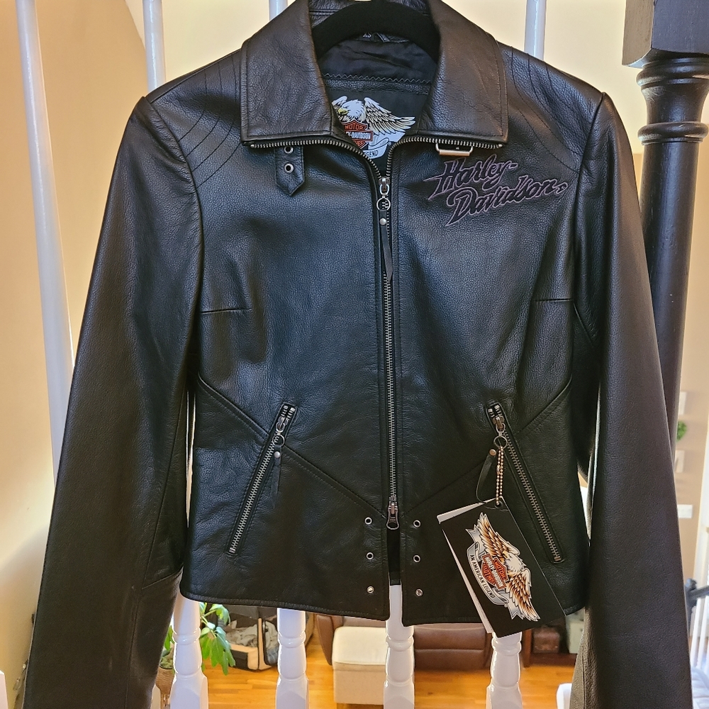 Genuine Leather Harley Davidson Jacket